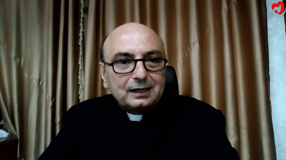 O padre Gabriel Romanelli / Foto: Reprodução Youtube – Meeting di Rimini