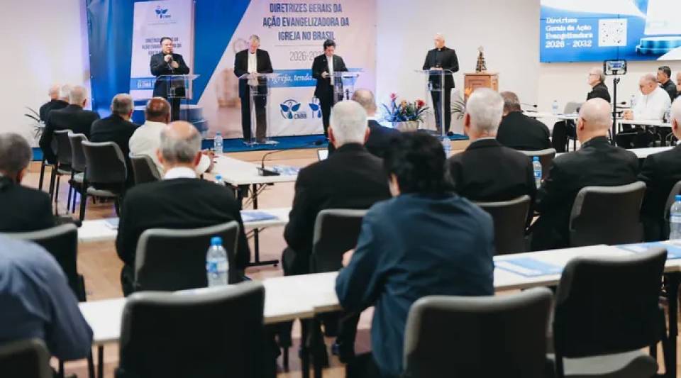 Lançamento das Diretrizes Gerais da Ação Evangelizadora da Igreja no Brasil (DGAE) 2026-2032. | Crédito: CNBB.