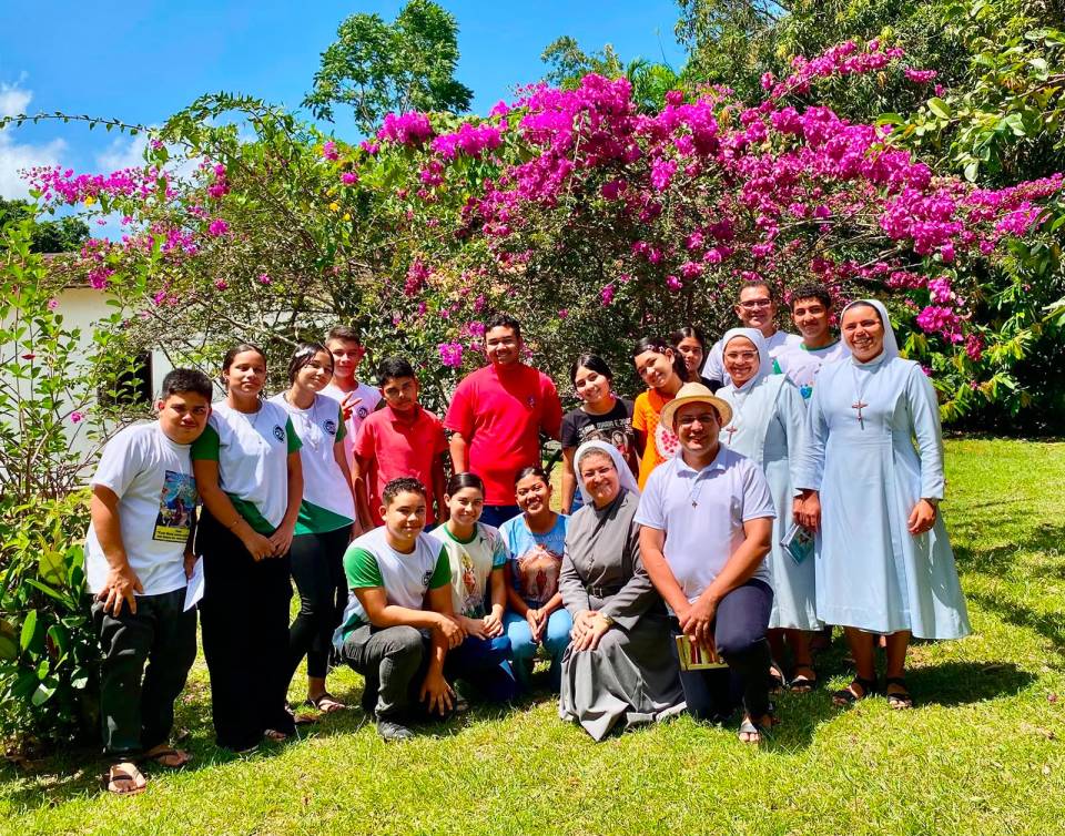 Jovens religiosos participam de ação missionária no Pará/ foto: Bruno Maxhado