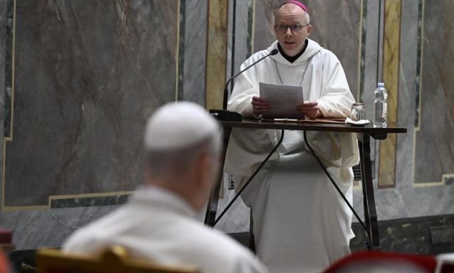 Erik Varden convida a um “êxodo quaresmal do egocentrismo” em meditação aos Exercícios Espirituais da Cúria Romana