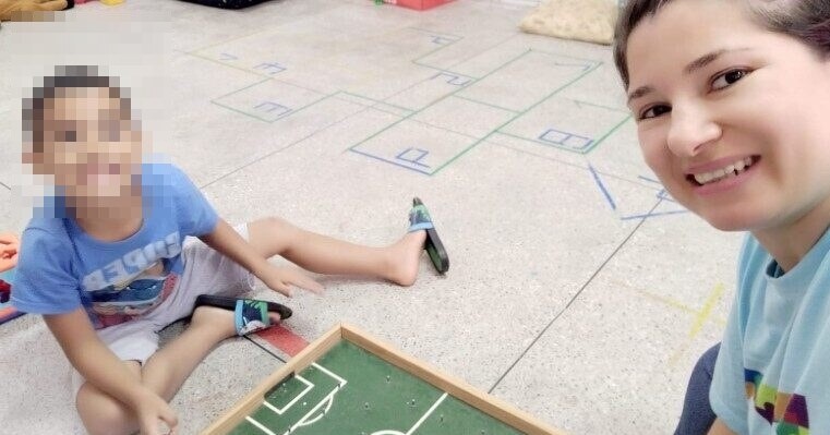 Wilne utiliza da ludicidade para o desenvolvimento e compreens&atilde;o das crian&ccedil;as autistas &ndash; Foto: Arquivo pessoal de Wilne Maria